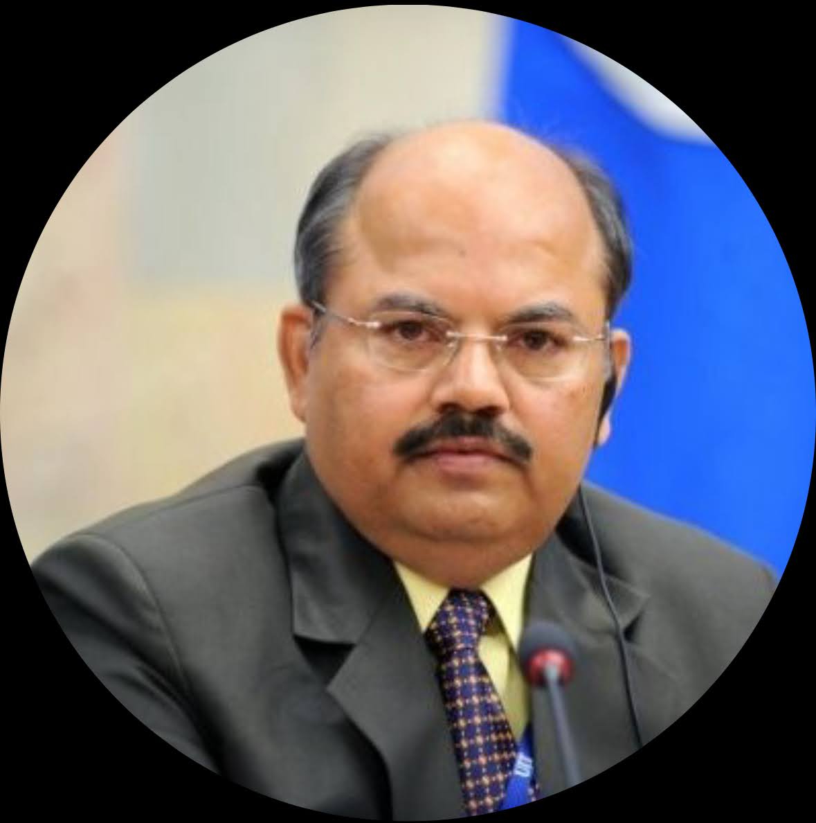 Public policy media portrait of Rabindra Nath Jha
